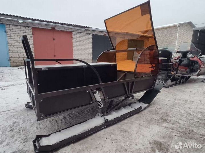 Сани для снегохода