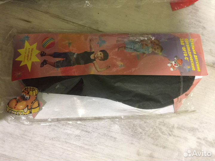 Ортопедические стельки новые 18 см