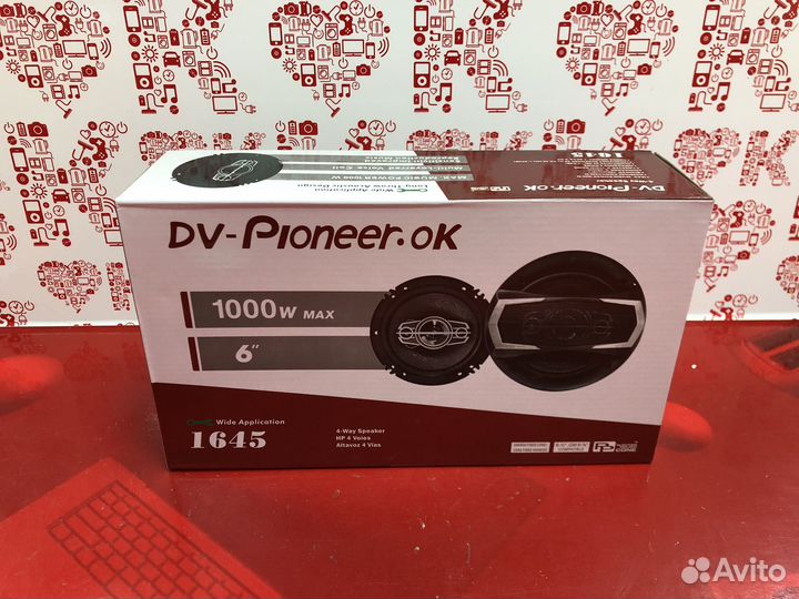 Колонки pioneerOK 1000W tmn03