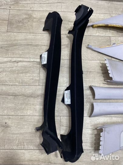 Обшивка стоек салона Mercedes W211 рест