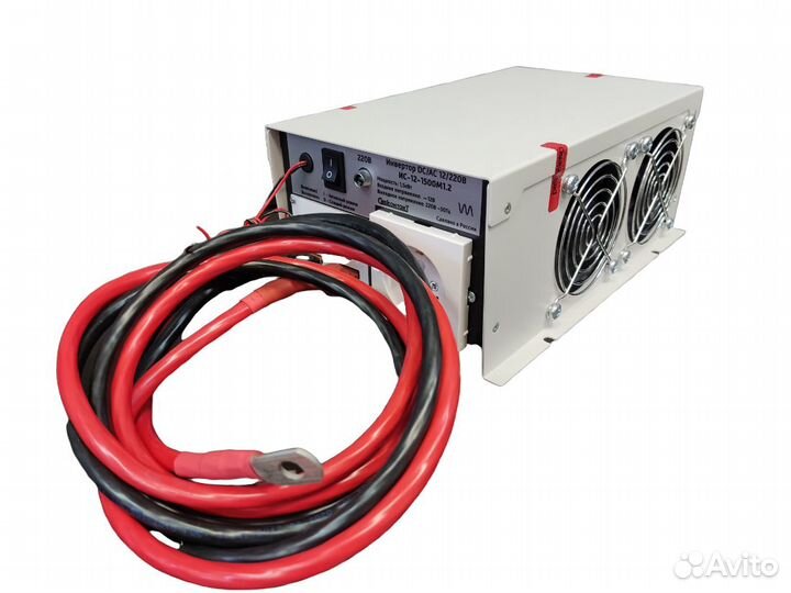 Ис-12-1500M1.2 инвертор DC/AC, 12В/220В, 1500Вт