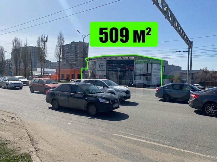 На первой линии, 509 м²