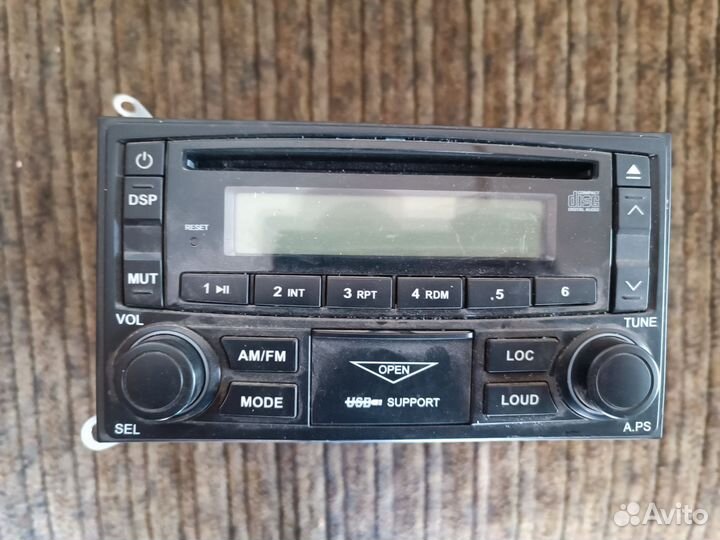 Магнитола Geely mk cross