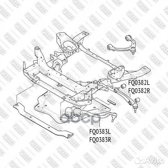 Рычаг BMW X5 (E70) /X6 (E71) 08