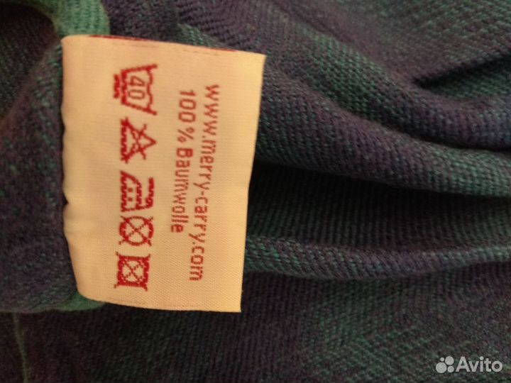 Слинг шарф bebina merry-carry achat blau