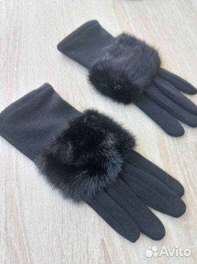 Норковые перчатки