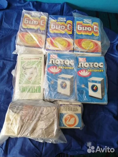 Винтаж. Мыло. Стиральный порошок. Италия