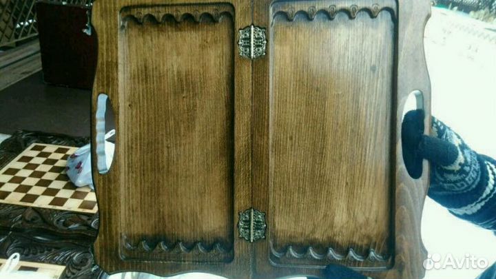 Продаю нарды и шахмати резные