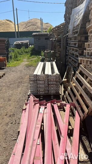 Стеллаж паллетный на производство