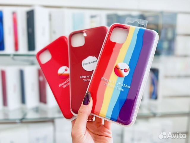 Чехол С Яблочком на iPhone 11 Pro Max