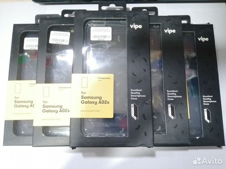 Чехол для Samsung Galaxy A02S прозрачный