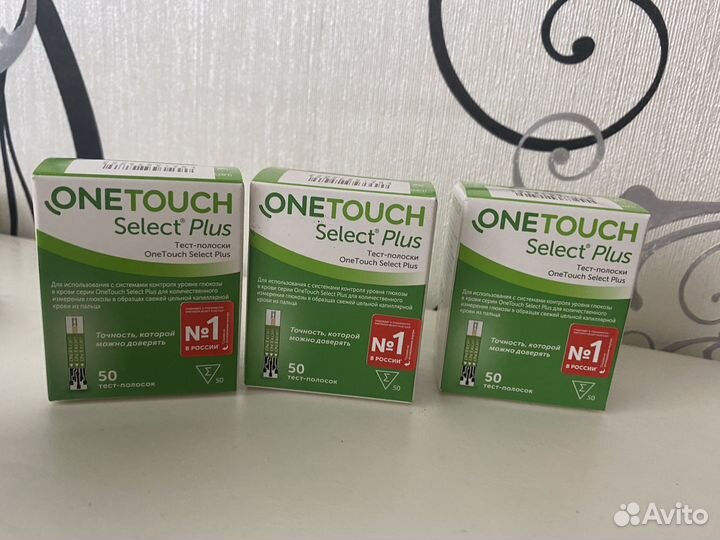 Тест полоски one touch select plus