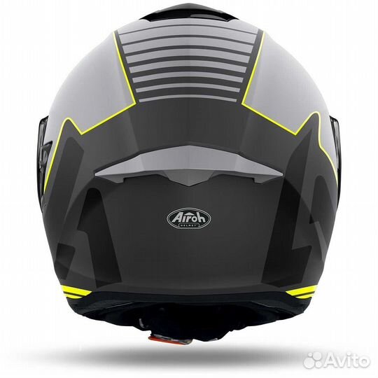 Full Face Мотошлем Double визор Airoh Motorcycle ST 501 type Matt Yellow