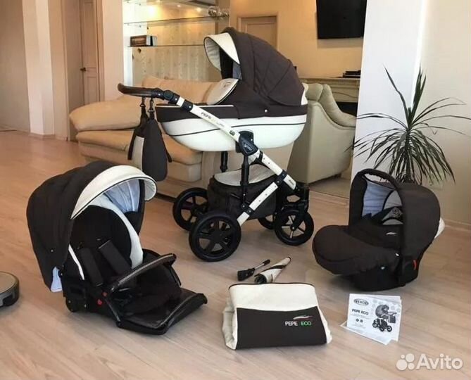 Коляска Verdi Pepe Eco Plus 3в1