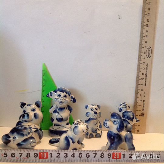 Фарфоровые статуэтки Гжель (на отправку)