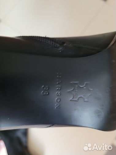 Кожаные полусапожки женские размер 38