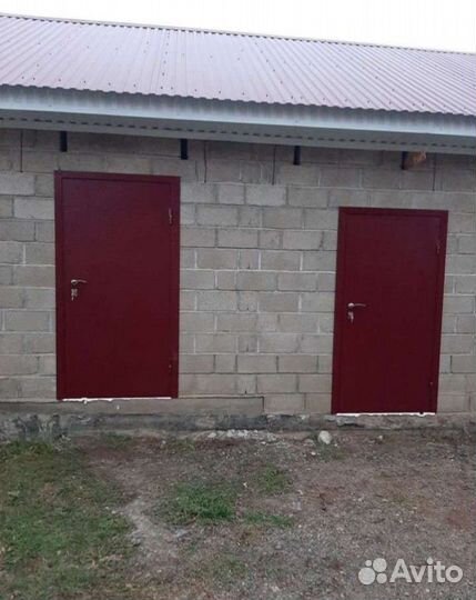 Дверь металлическая без отделки