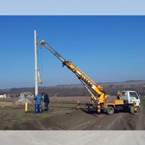 Аренда ямобура, услуги ямобура, установка опор