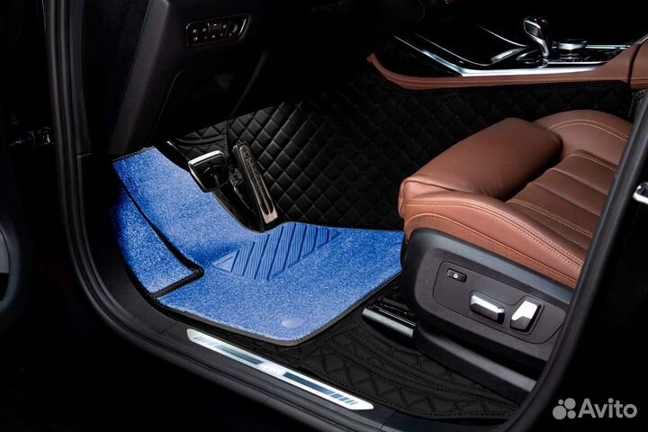 3D Коврики Exeed Салон Багажник из Экокожи