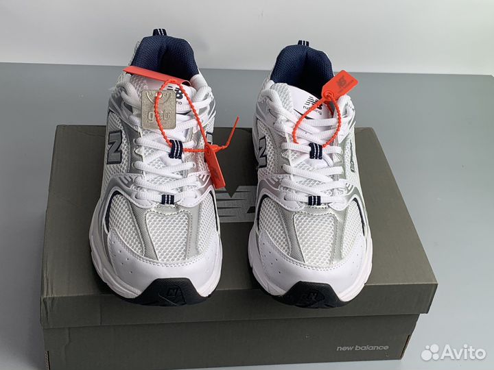 New Balance 530 White Natural Indigo