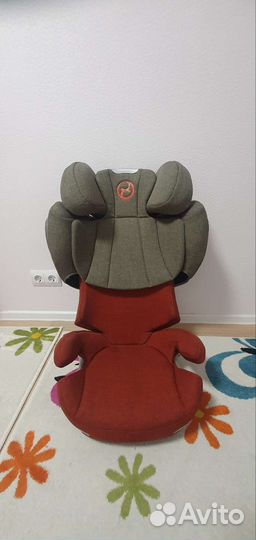 Детское автокресло cybex solution Q 2-fix plus