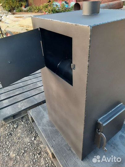 Печь с большой вместительностью камней