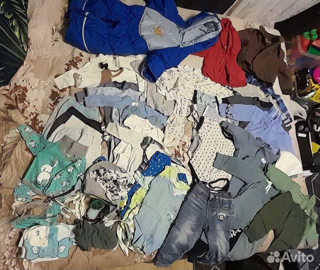 Пакет вещей на мальчика от 0 до 1,5года