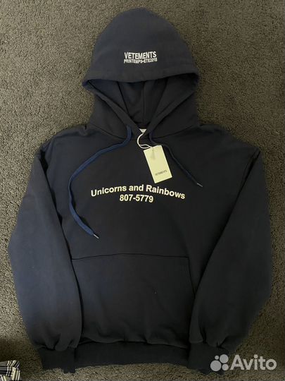 В наличии Vetements Unicorn худи