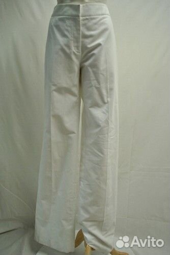 Luciano Barbera новые белые брюки люкс 46