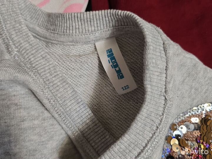 Кофты для девочки 116-122,3шт