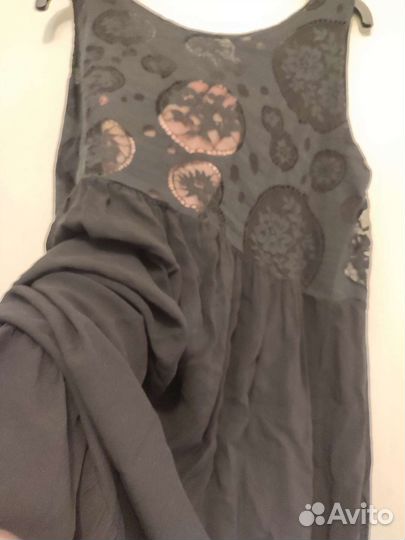 Платье летнее кружевное с подкладкой хб