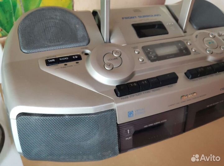 Двухкассетная магнитола Aiwa CSD-SR540EZ