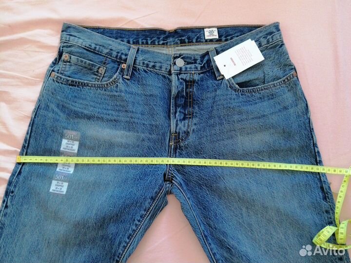 Джинсы levis 501 ct Selvedge новые 30х32