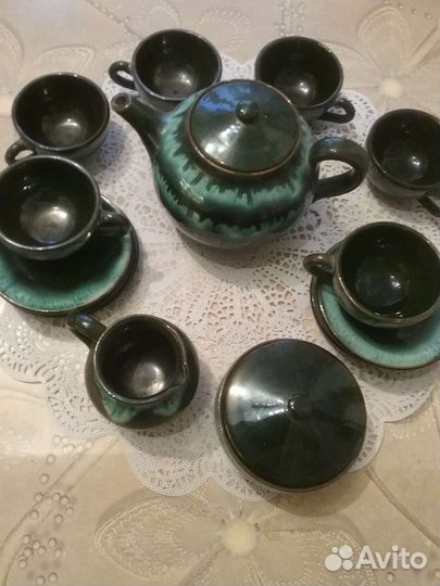 Чайно -кофейный сервиз СССР рига