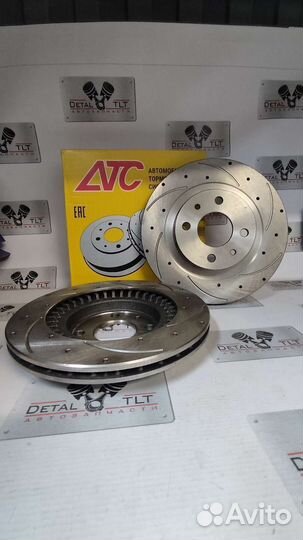 Тормозные диски Гранта Калина 14R с перфорацией