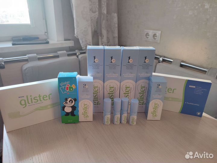 Зубные щетки амвей, зубная паста глистер amway