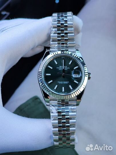 Часы Rolex Datejust 41mm green dial 126334