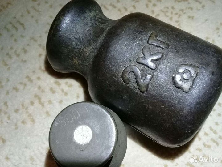 Гири СССР чугун