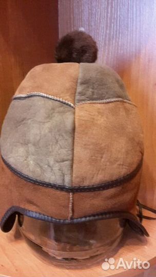 Зимняя шапка на завязках на мальчика