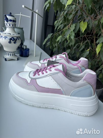 Кеды кроссовки alba новые 41р натуральная кожа