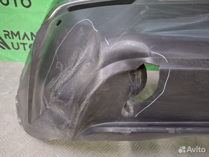 Бампер задний Nissan Qashqai 2 J11 2017-2022