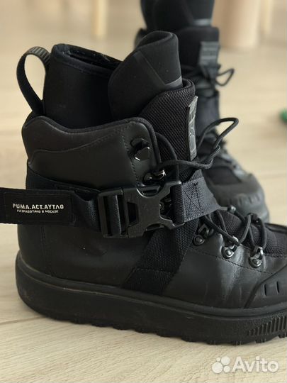 Ботинки зимние puma x outlaw