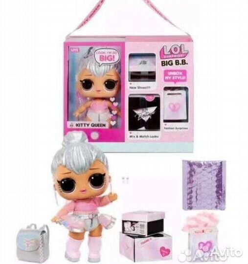 LOL Big Baby Kitty Queen, Lol big pets Neon Kitty