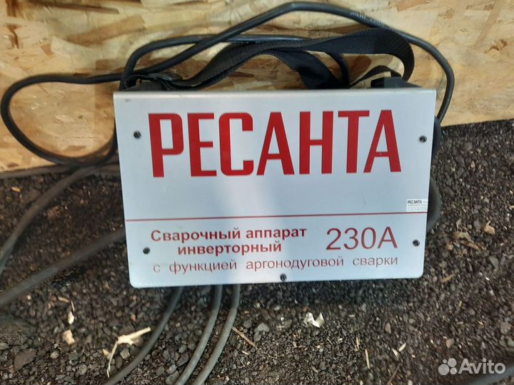 Сварочный аппарат ресанта 230