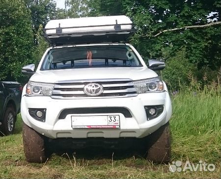 Бампер авс-Дизайн передний Toyota Hilux Revo 2015