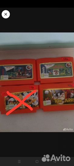 Катриджи для dendy