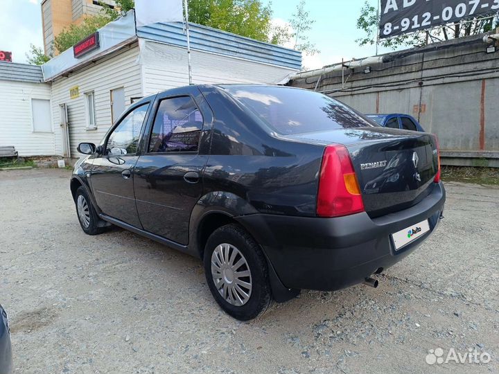 Renault Logan 1.4 МТ, 2007, 178 123 км