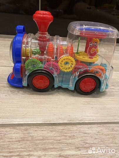 Паровозик интерактивный музыкальный