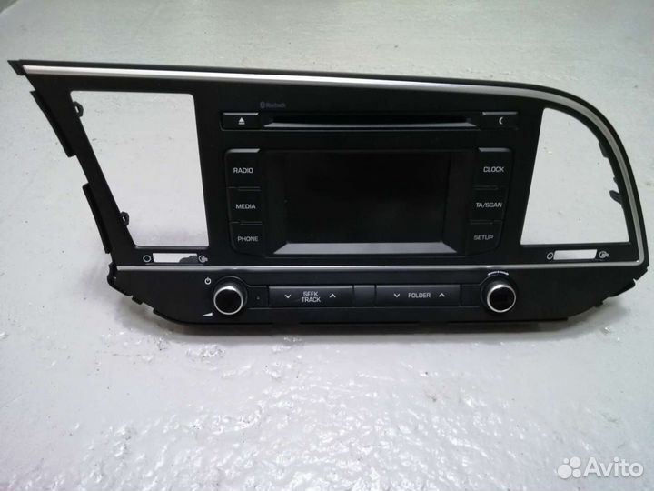 Штатная магнитола hyundai elantra оригинал