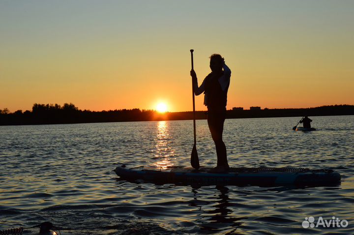 Прогулка на сапе по Оредеж